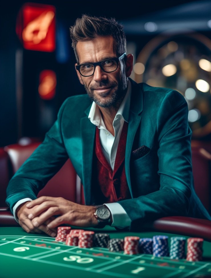 Meja blackjack langsung dengan dealer profesional